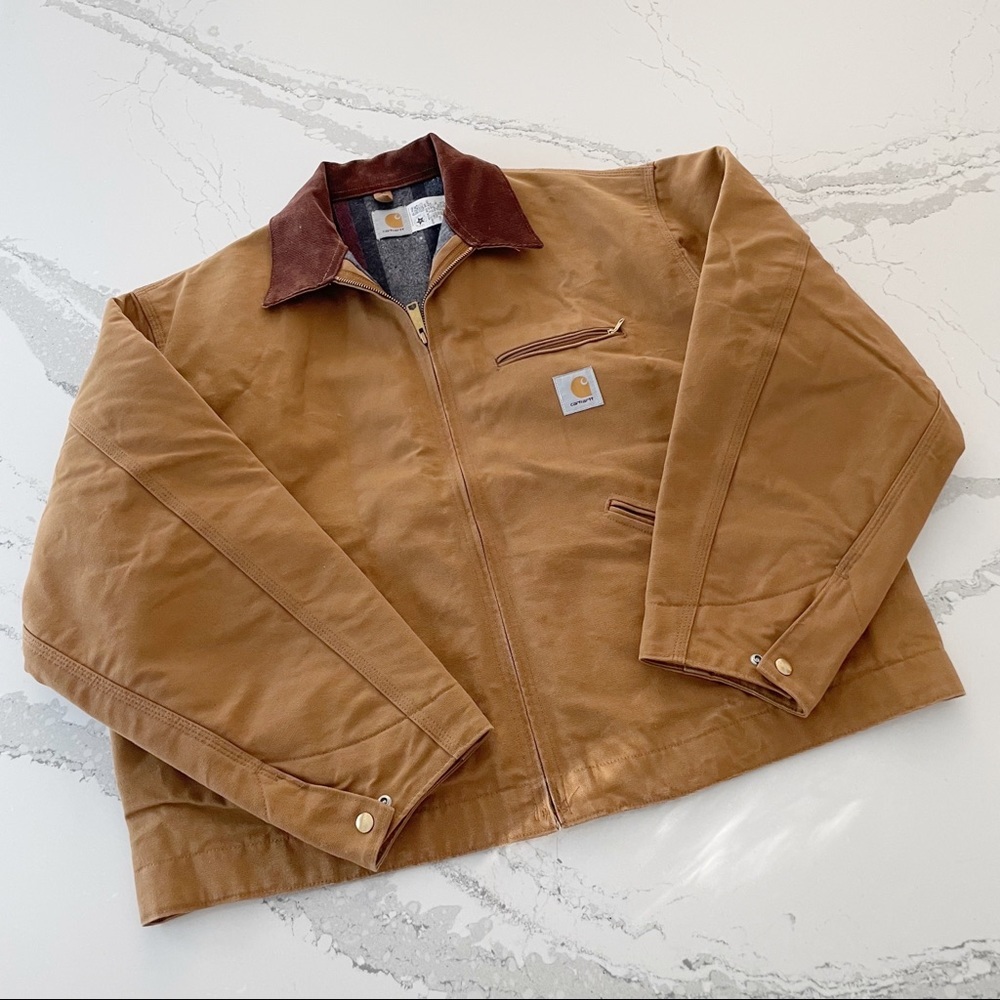 Vintage Carhartt Blanket Lined Jacket Made in USA - Picture 2 of 11